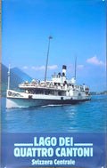 Lago Advert A4 Photo Print