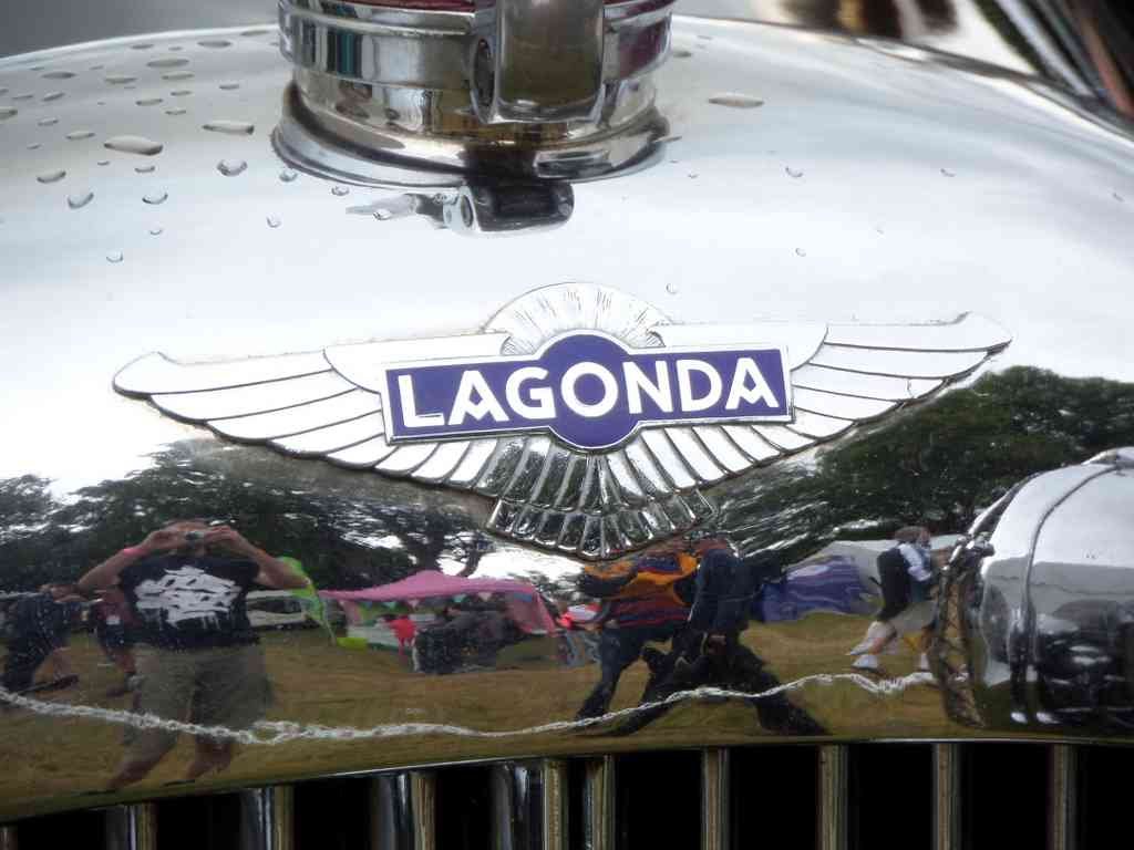 Lagonda Bonnet Grille Boot 2567 A4 Photo Print