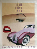 Lagoutte Eau Talbot Vintage Retro Advert Ads A4 Photo Print