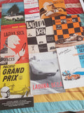 Laguna Seca Programs Vintage Retro Advert Poster A4 Photo Print