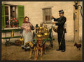 Laitiere Bruxelloise Vintage A4 Photo Print