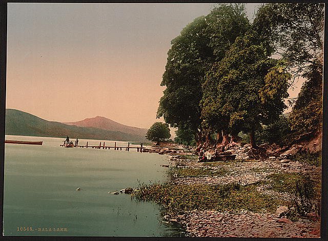Lake Bala Vintage A4 Photo Print