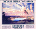 Lake District Railway Vintage Retro Advert Poster A4 Photo Print