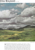 Lake District Valley Vintage Retro Advert Poster A4 Photo Print
