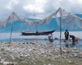 Lake Fishing Bulgaria A4 Photo Print