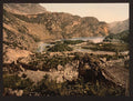 Lake Loppio Lake Garda Vintage A4 Photo Print