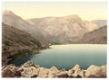 Lake Ogwen Nant Francon Pass Vintage A4 Photo Print
