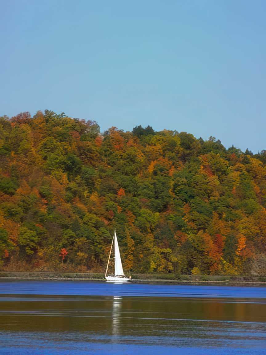 Lake Ontario Autumn A4 Photo Print