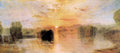 Lake Petworth Sunset Joseph Mallord Turner A4 Photo Print