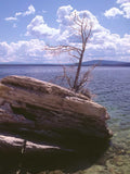 Lake Rocks Yellowstone A4 Photo Print
