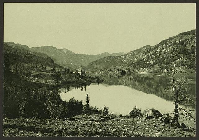 Lake San Cristoval Vintage A4 Photo Print