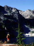 Lake Serene Mountains A4 Photo Print