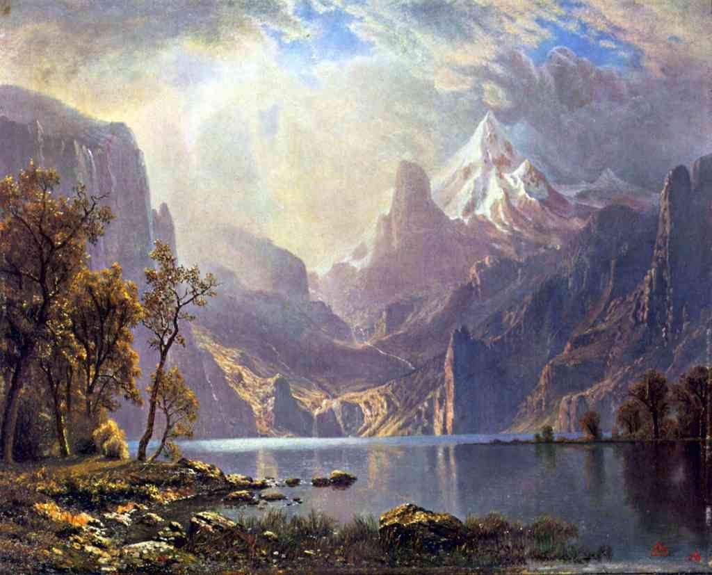Lake Tahoe Bierstadt A4 Photo Print