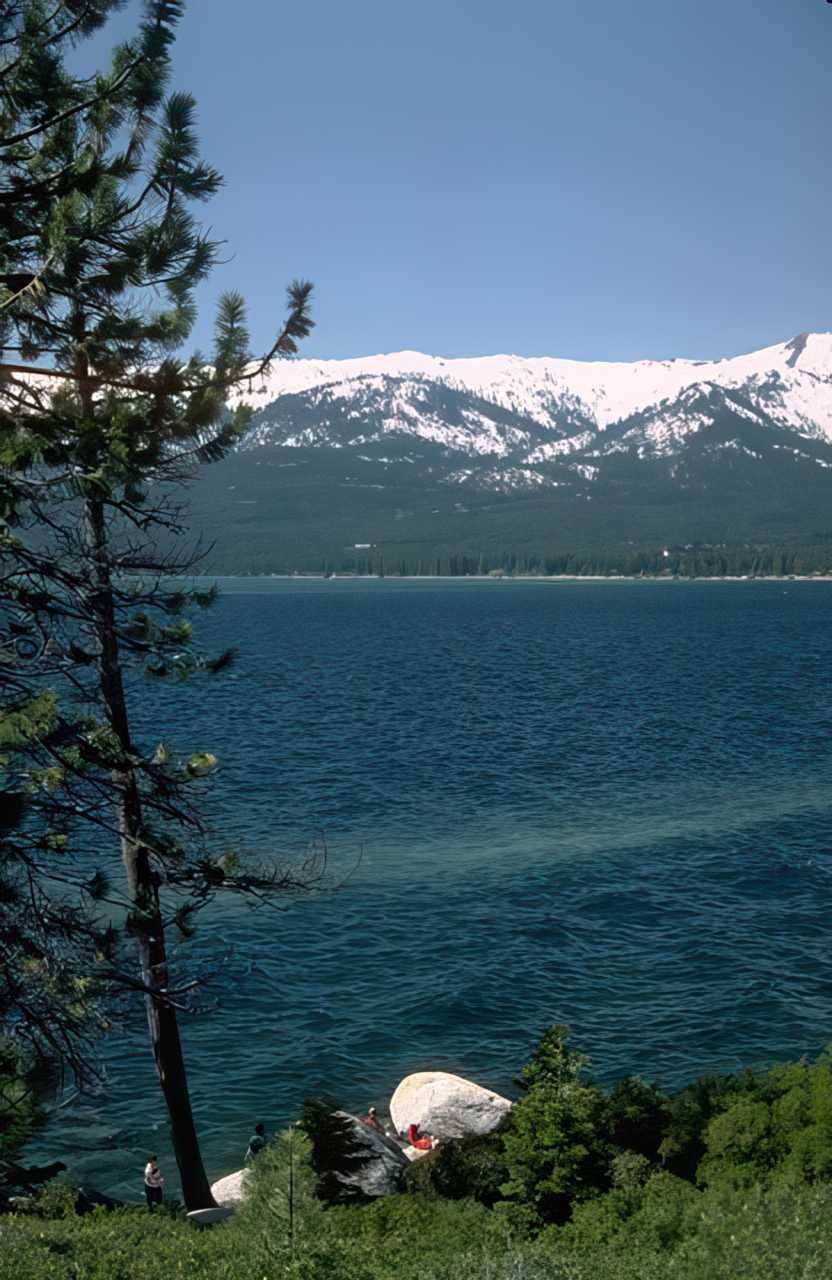 Lake Tahoe Landscape 1 A4 Photo Print
