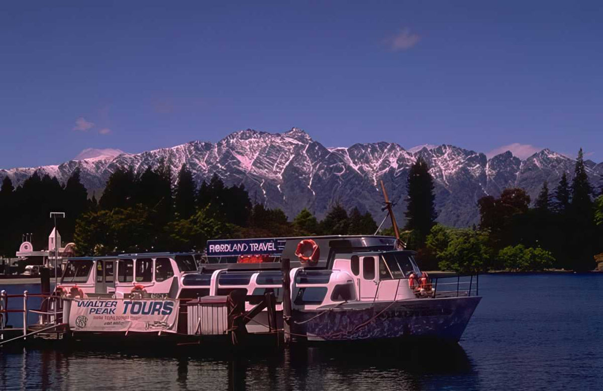 Lake Wakatipu Peak A4 Photo Print
