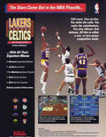 Lakers Celtics Game Vintage Retro Advert Poster A4 Photo Print