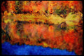 Lakes and rivers 026003 Mirror Lake In Fall A4 Limited Edition Watercolour Print