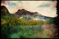 Lakes and rivers 026012 Lake Emerald, British Columbia A4 Limited Edition Watercolour Print