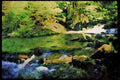 Lakes and rivers 026088 Sun On River Falls A4 Limited Edition Watercolour Print