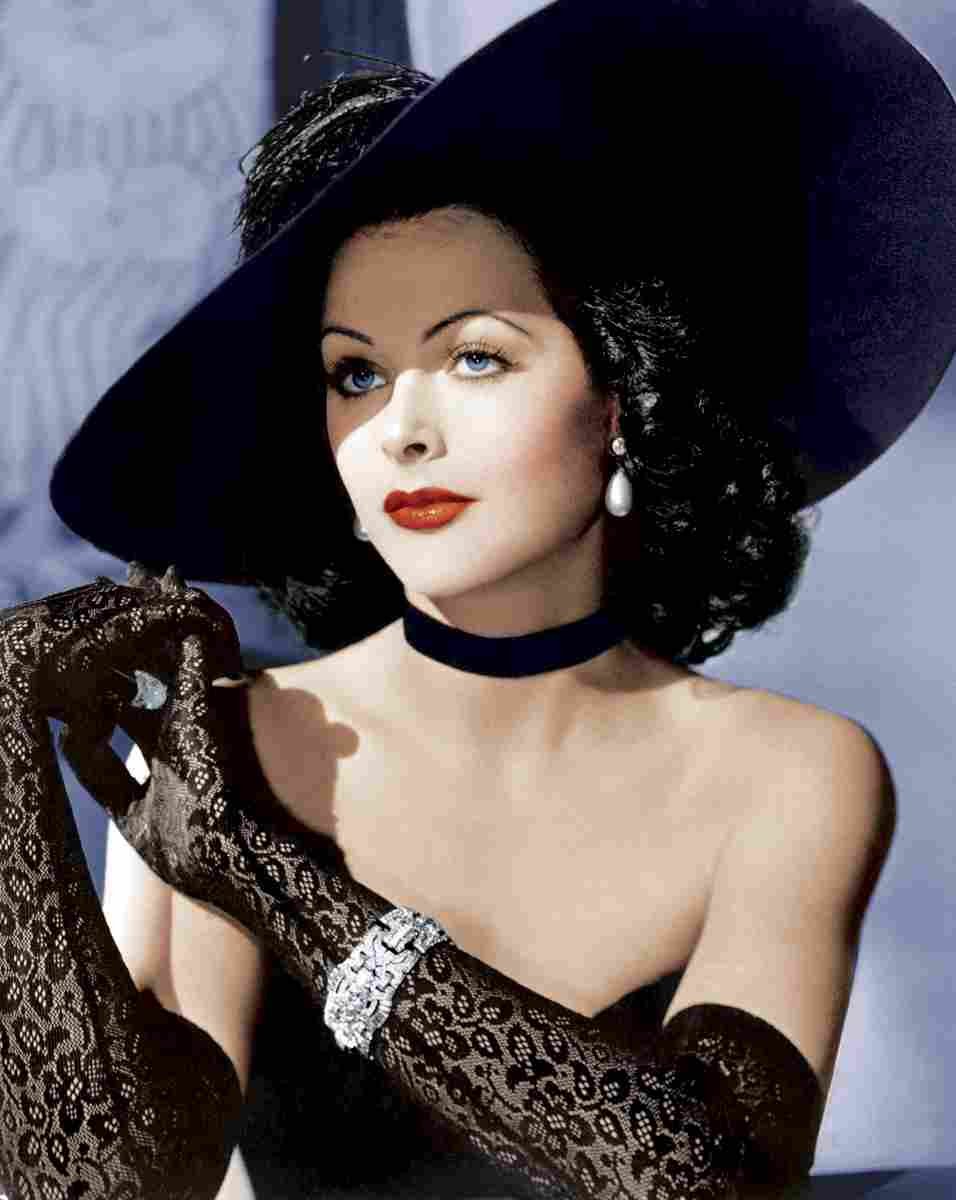 Lamarr Hedy 6C2 film star poster A4 Photo Print