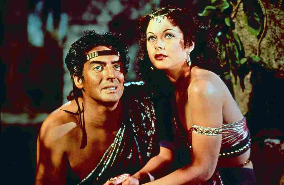 Lamarr Hedy Samson & Delilah z4 film star poster A4 Photo Print