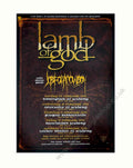 Lamb God Broken Vintage Retro Advert Poster A4 Photo Print