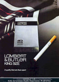 Lambert Butler King Vintage Retro Advert Poster A4 Photo Print