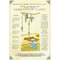Lambeth Closet Bathroom Vintage Retro Advert Poster A4 Photo Print