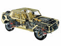 Lamborghini LM002 cutaway A4 Photo Print