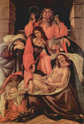 Lamentation of Christ 1 by Botticelli A4 Photo Print