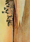 Lamplough Augustus Osborne 1877 1930 Egypt 1910 A distant view of the pyramids A4 Photo Print