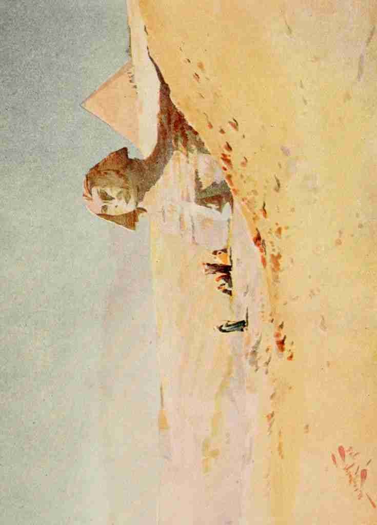 Lamplough Augustus Osborne 1877 1930 Egypt 1910 The Sphinx from the Desert Vintage A4 Photo Print