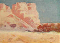 Lamplough Augustus Osborne 1877 1930 Egypt & how to see it 1907 Hills at Dabbeh A4 Photo Print