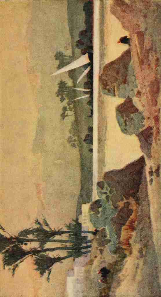 Lamplough Augustus Osborne 1877 1930 Egypt & how to see it 1907 View from the Cataract Hotel Assouan A4 Photo Print