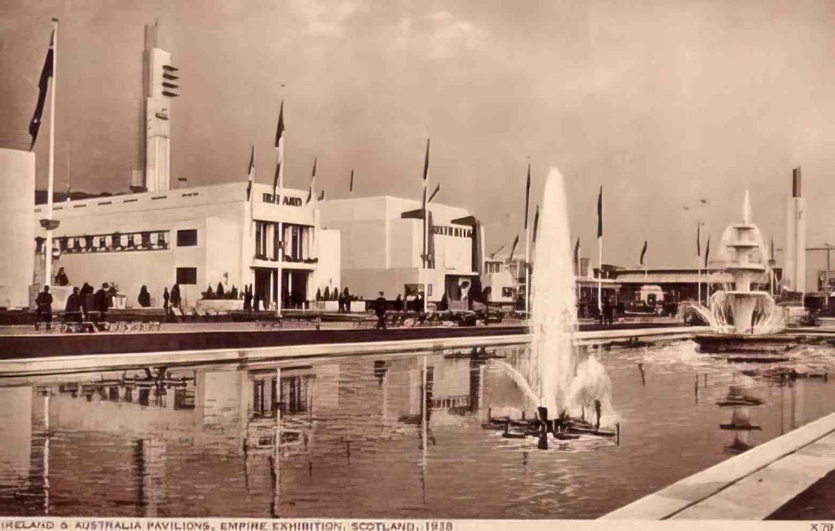 Lanarkshire Glasgow Empire Exhibition 1938 Vintage A4 Photo Print