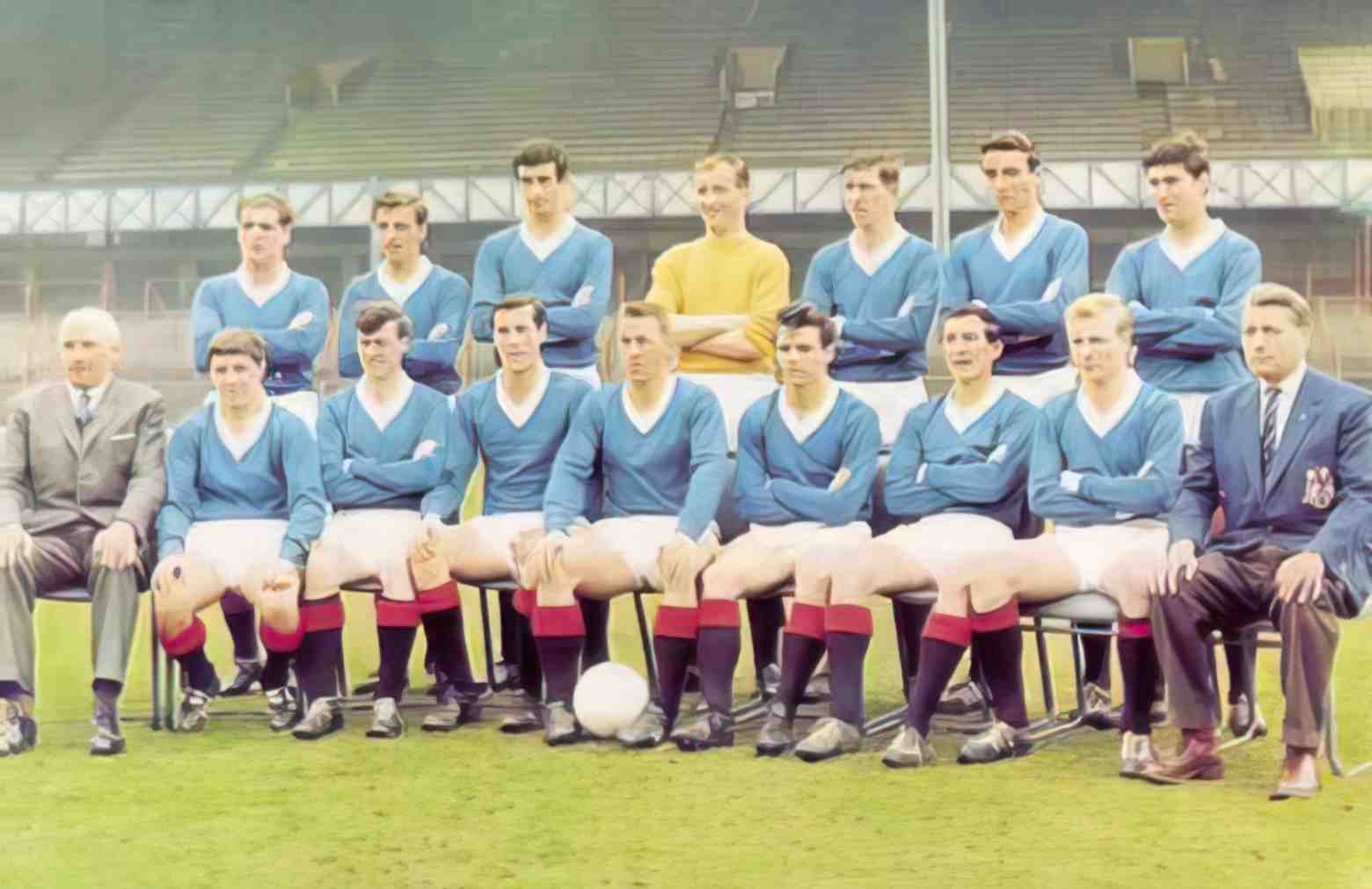Lanarkshire Glasgow Rangers in the early 1960s Vintage A4 Photo Print