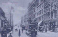 Lanarkshire Glasgow Sauchiehall Street 1900s snow scene and trams Vintage A4 Photo Print