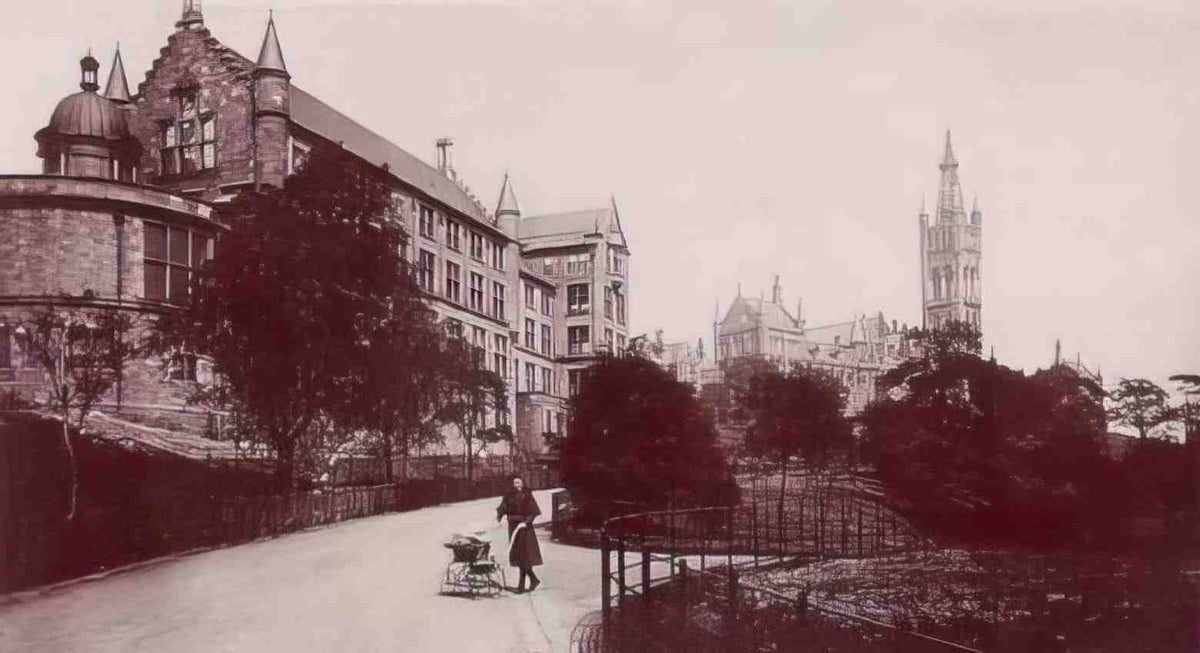 Lanarkshire Glasgow University in 1908 Vintage A4 Photo Print