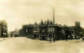 Lancashire Astley Bridge Blackburn Road c1917 showing the Lamb Hotel Vintage A4 Photo Print