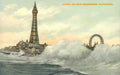 Lancashire Blackpool Storm 1900s Vintage A4 Photo Print