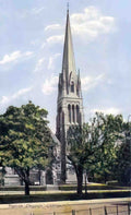 Lancashire Clifton Parish Church 1900s Vintage A4 Photo Print