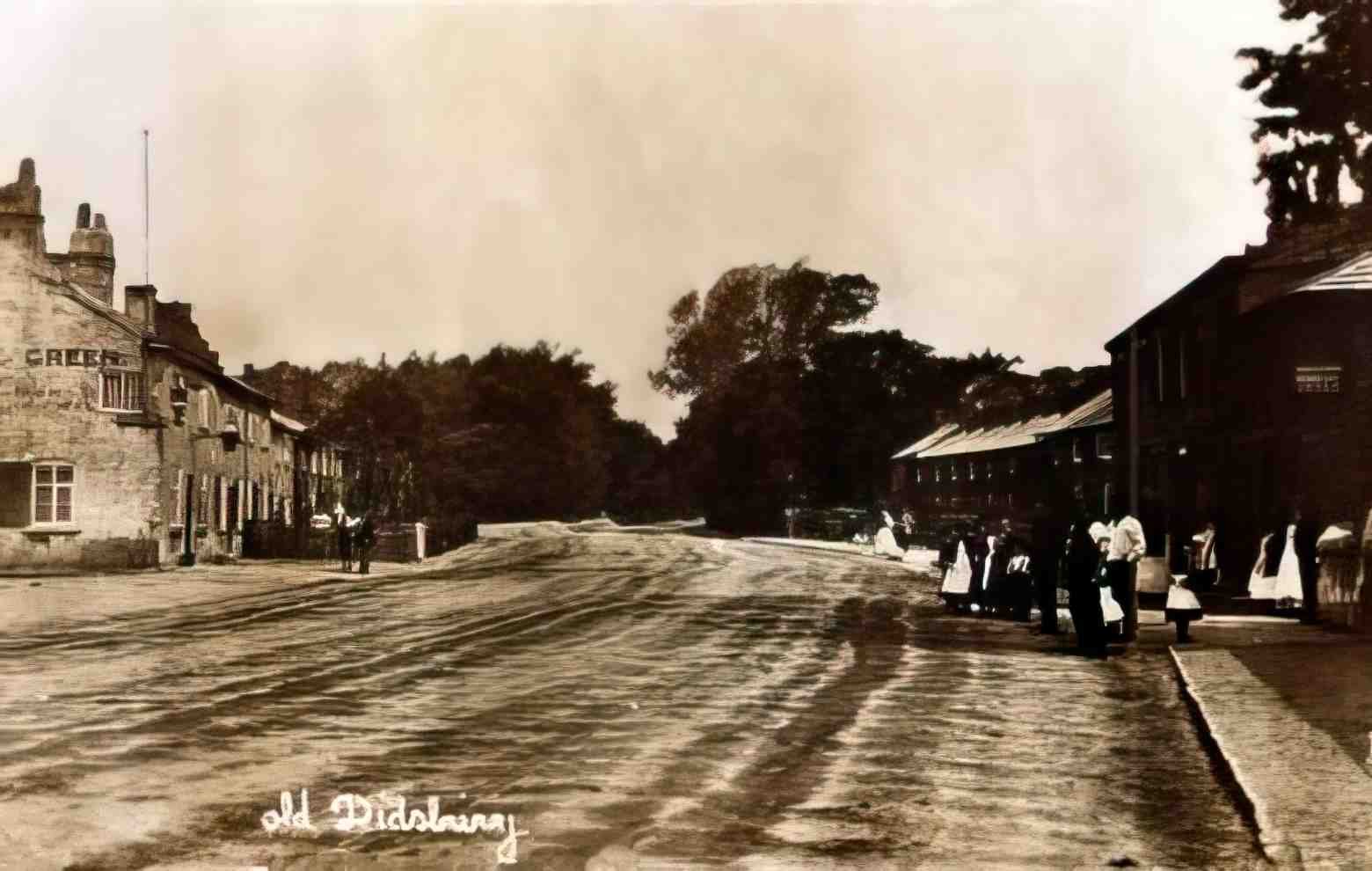 Lancashire Didsbury Wilmslow Road Vintage A4 Photo Print