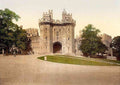 Lancashire Lancaster Castle vintage old A4 Photo Print