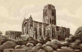Lancashire Liverpool Cathedral II Vintage A4 Photo Print