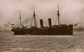 Lancashire Liverpool New Ferry Indefatigable Training Vessel Vintage A4 Photo Print
