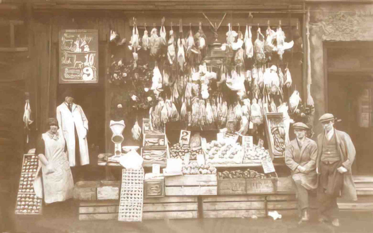 Lancashire Manchester High Town 1920s Vintage A4 Photo Print