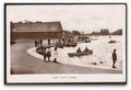 Lancashire Manchester Platt Fields Boating Lake Children Watch Vintage A4 Photo Print
