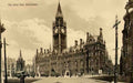 Lancashire Manchester Town Hall Vintage A4 Photo Print