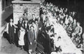 Lancashire Preston Scott Street VE Day celebrations 1945 Vintage A4 Photo Print