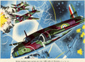 Lancaster Bomber Raid Vintage Retro Advert Poster A4 Photo Print